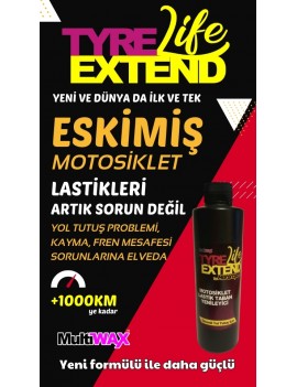 Motosiklet Lastik Taban Yenileme ve Kayma Önleyici Sıvı