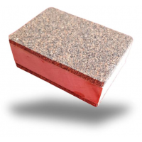 Wax Yayma ve parlatma çift taraflı mantar blok