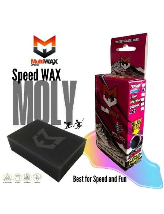 MultiWAX Moly Nano - Tech Dry Snow and very cold weather Wax